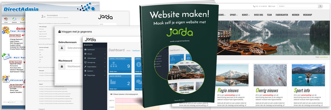 Jarda CMS handleiding