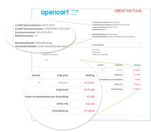 Credit facturen v2.0.0.0 - v2.1.0.1