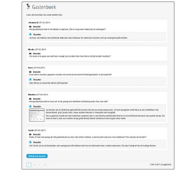 Gastenboek v2.1.0